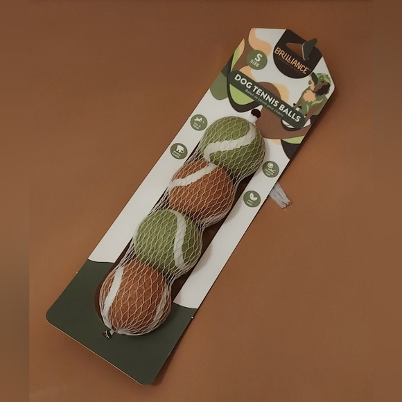 Mini Tennis Balls for Small Dogs Train Fetch Dog Toys Size Small Designer Colors - Picture 3 of 11